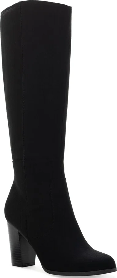 Style & Co Women's Addyy Knee High Extra Wide Calf Dress Boots, Created for Macy's