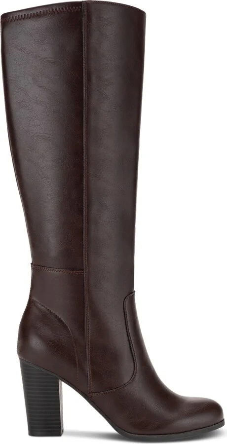 Style & Co Women's Addyy Knee High Wide Calf Dress Boots, Created for Macy's - Image 10