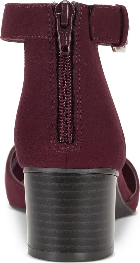 Style & Co Women's Alinaa Two Piece Stacked Heel Dress Pumps, Created for Macy's - Image 8