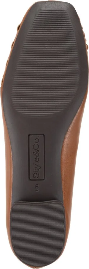 Style & Co Women's Baileyy Woven Snip Toe Ballet Flats, Exclusively at Macy's - Image 9