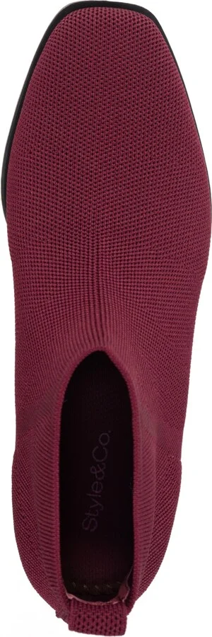 Style & Co Women's Barriee Knit Booties, Created for Macy's - Image 4