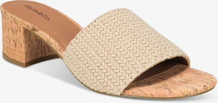 Style & Co Women's Brycee Crochet Sandals, Exclusively at Macy's - Image 2