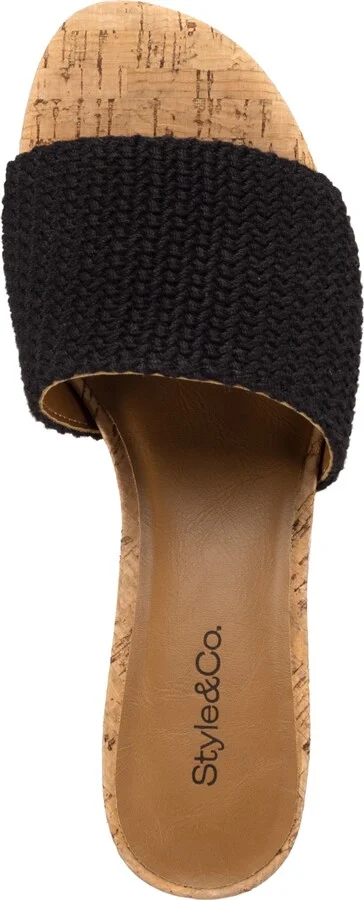 Style & Co Women's Brycee Crochet Sandals, Exclusively at Macy's - Image 9