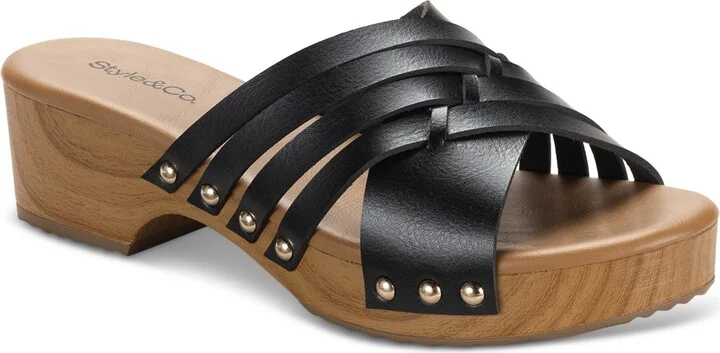 Style & Co Women's Darynn Clog Sandals, Exclusively at Macy's