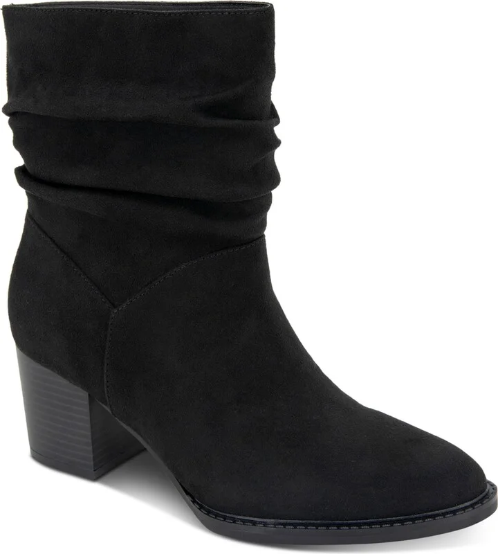 Style & Co Women's Genoviaa Scrunch Booties, Created for Macy's
