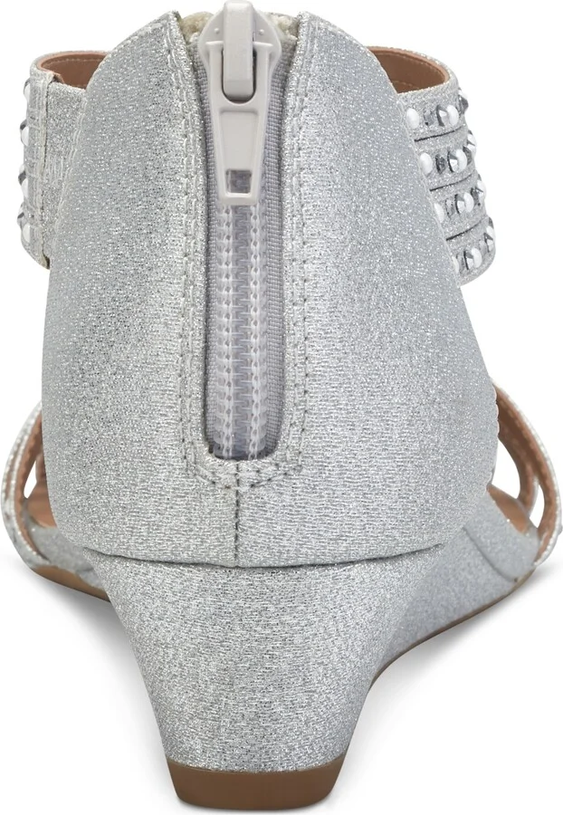 Style & Co Women's Ginifur Embellished Strappy Wedge Sandals, Created for Macy's - Image 4