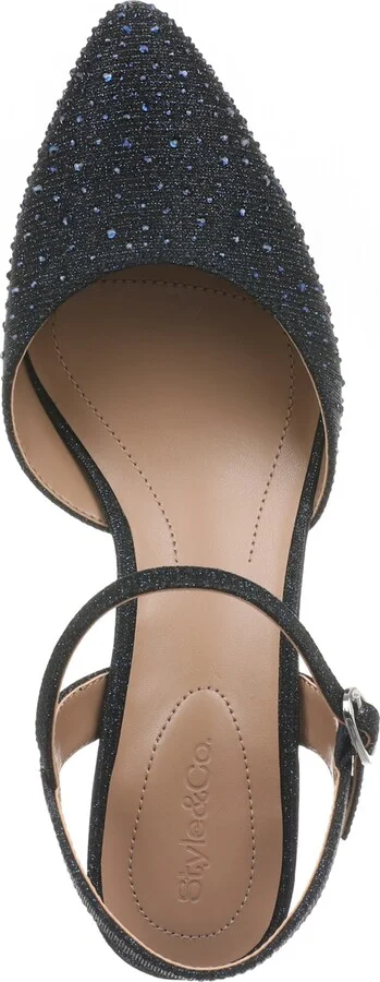 Style & Co Women's Gwenn Evening Shimmer Heels, Exclusively at Macy's - Image 8