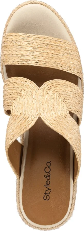 Style & Co Women's Hattiee Wedge Sandals, Exclusively at Macy's - Image 4