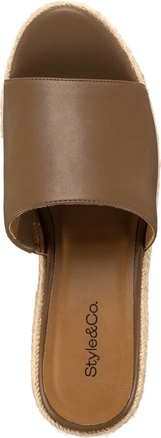 Style & Co Women's Hayess Wedge Sandals, Exclusively at Macy's - Image 3