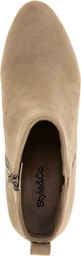 Style & Co Women's Joviee Wedge Booties, Created for Macy's - Image 4