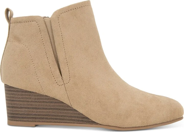 Style & Co Women's Joviee Wedge Booties, Created for Macy's - Image 6