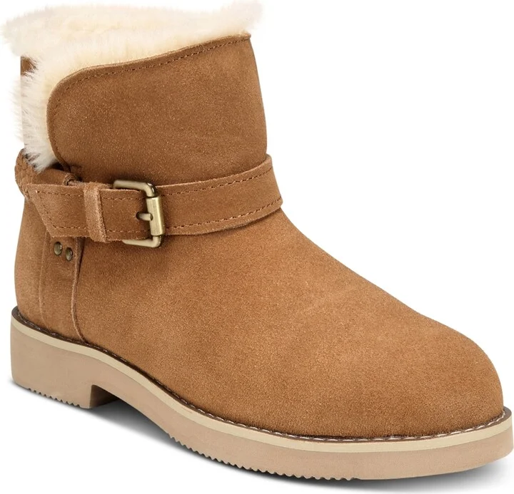 Style & Co Women's Korri Pull-On Buckled Winter Booties, Created for Macy's