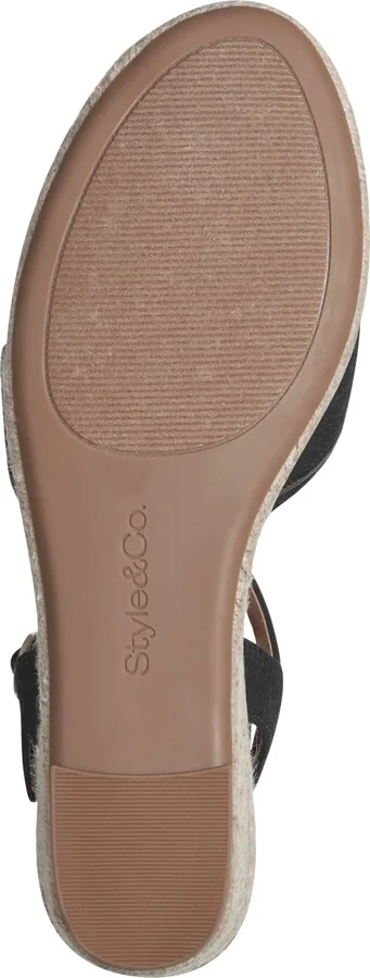 Style & Co Women's Leahh Strappy Espadrille Wedge Sandals, Created for Macy's - Image 2
