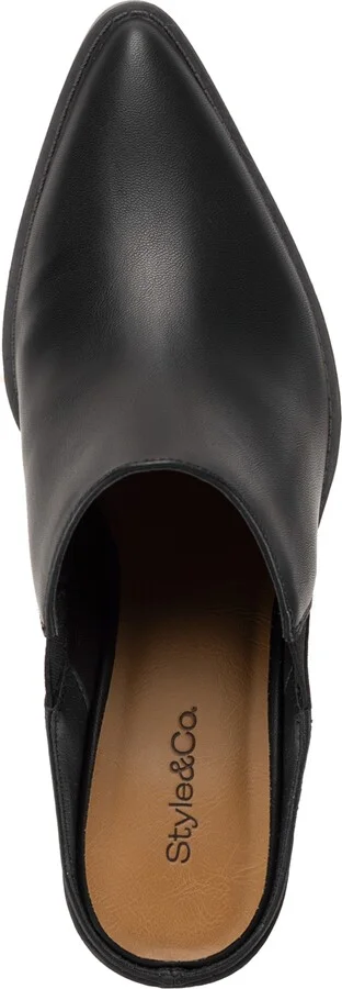 Style & Co Women's Leonaa Block Heel Pointed Toe Mules, Created for Macy's - Image 3