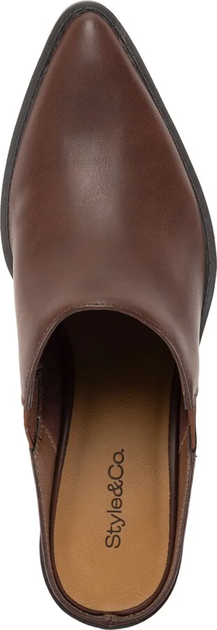 Style & Co Women's Leonaa Block Heel Pointed Toe Mules, Created for Macy's - Image 7