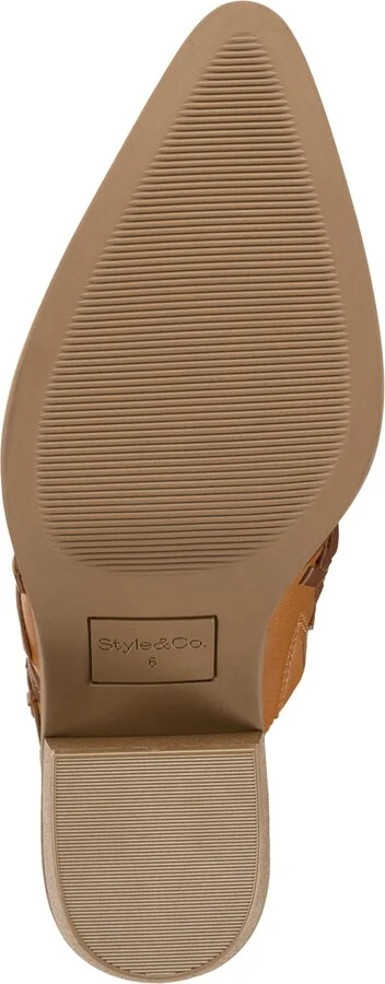 Style & Co Women's Lucyy Stitch Detail Block Heel Mules, Exclusively at Macy's - Image 9