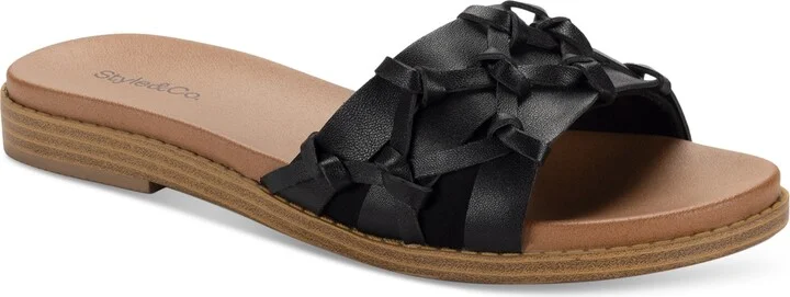 Style & Co Women's Micahh Flat Sandals, Exclusively at Macy's