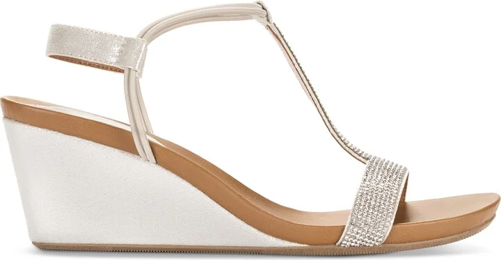 Style & Co Women's Mulan Embellished Wedge Sandals, Created Macy's - Image 2