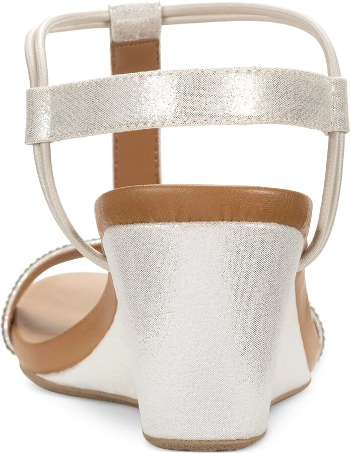 Style & Co Women's Mulan Embellished Wedge Sandals, Created Macy's - Image 3