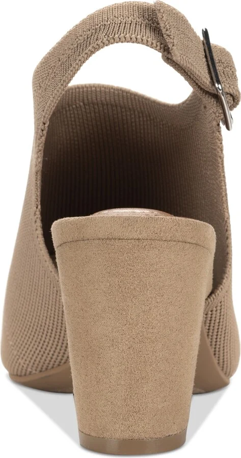 Style & Co Women's Peyyton Slingback Knit Dress Shooties, Exclusively at Macy's - Image 8