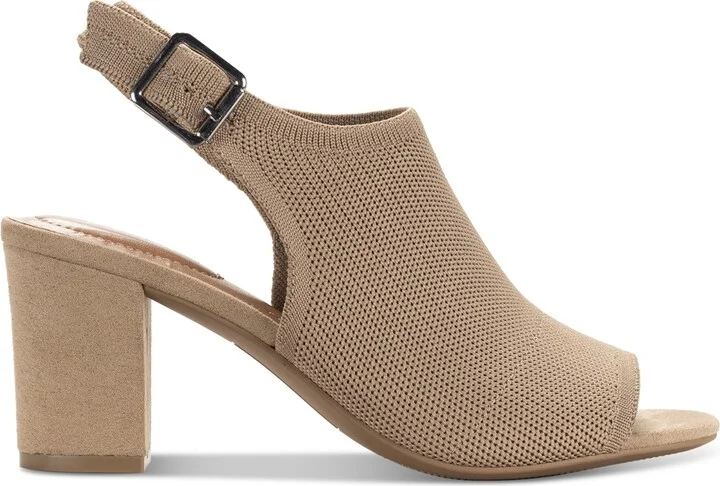 Style & Co Women's Peyyton Slingback Knit Dress Shooties, Exclusively at Macy's - Image 9