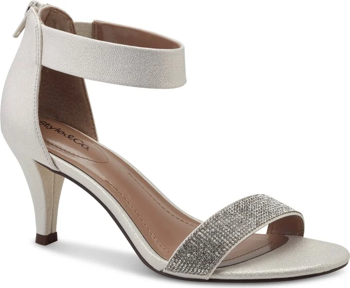 Style & Co Women's Phillys Two-Piece Evening Sandals, Created for Macy's - Image 3