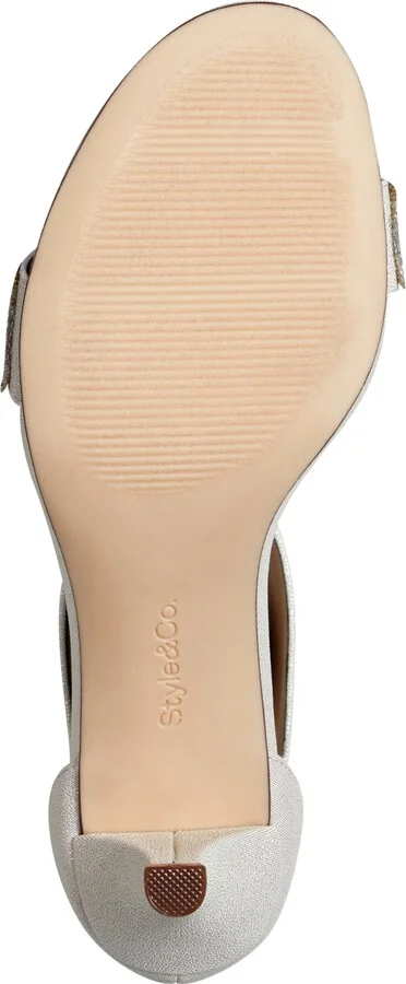 Style & Co Women's Phillys Two-Piece Evening Sandals, Created for Macy's - Image 4