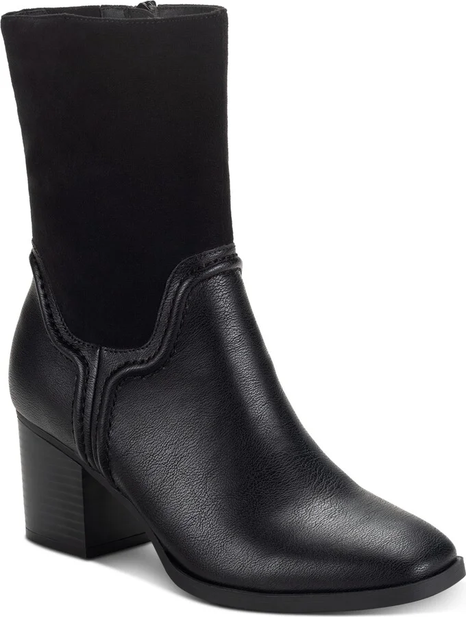 Style & Co Women's Queenyy Mid Shaft Boots, Created for Macy's