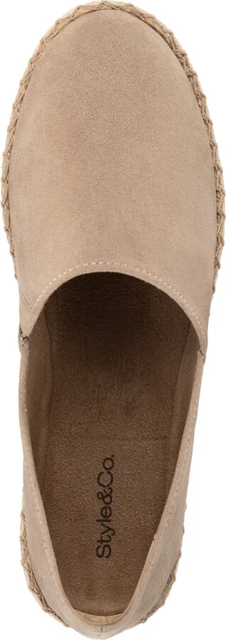 Style & Co Women's Reevee Stitched-Trim Espadrille Flats, Created for Macy's - Image 8