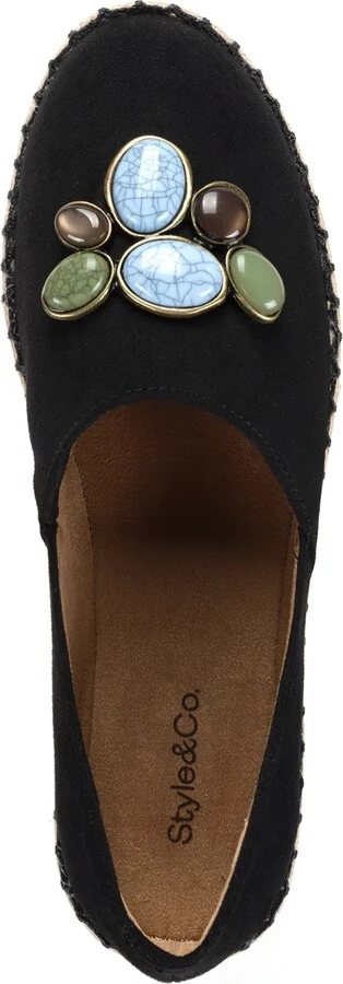 Style & Co Women's Reevee Stitched-Trim Espadrille Flats, Exclusively at Macy's - Image 3