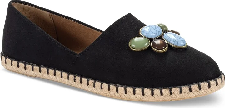 Style & Co Women's Reevee Stitched-Trim Espadrille Flats, Exclusively at Macy's