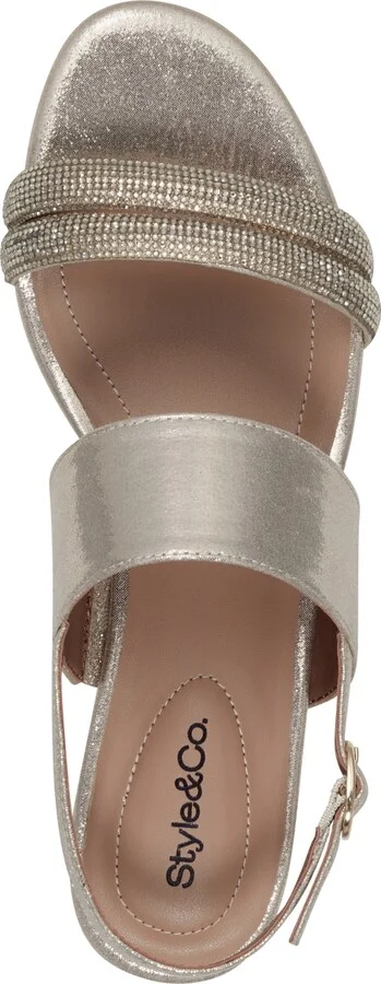 Style & Co Women's Selbiee Slingback Dress Sandals, Created for Macy's - Image 3