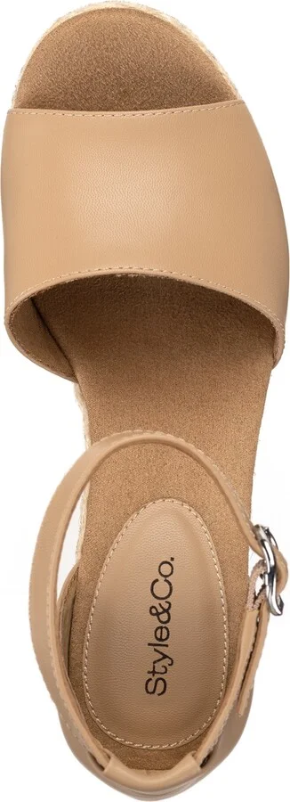 Style & Co Women's Seleeney Wedge Sandals, Created for Macy's - Image 4
