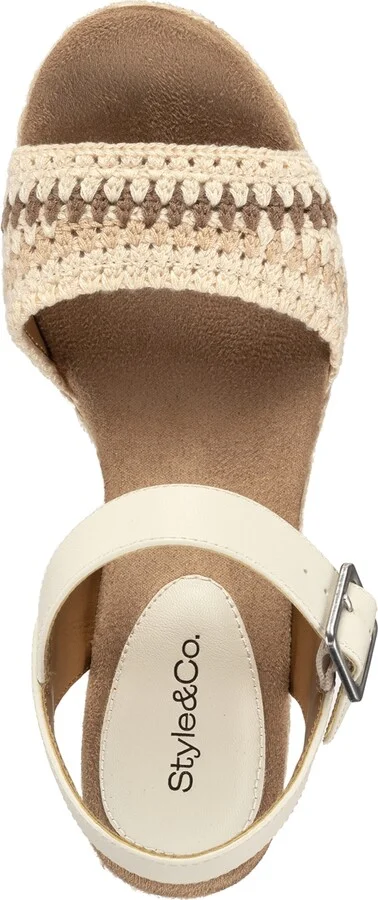 Style & Co Women's Siggyy Wedge Sandals, Exclusively at Macy's - Image 3
