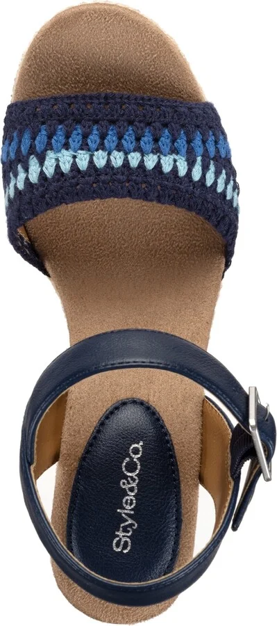 Style & Co Women's Siggyy Wedge Sandals, Exclusively at Macy's - Image 8