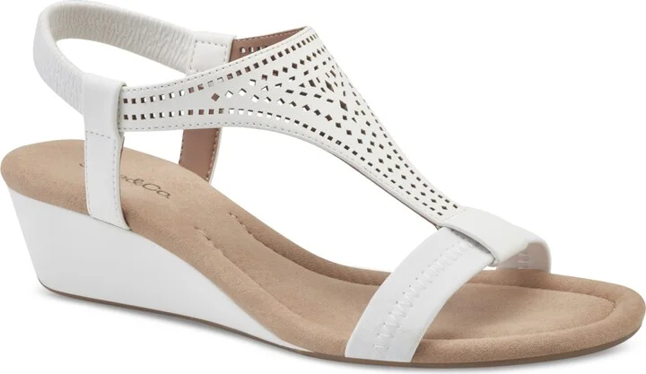White Perforated