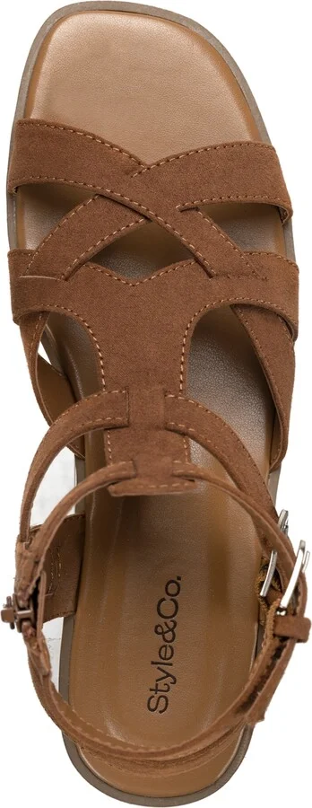 Style & Co Women's Storiee Gladiator Flat Sandals, Created for Macy's - Image 3