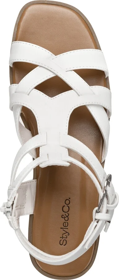 Style & Co Women's Storiee Gladiator Flat Sandals, Created for Macy's - Image 11
