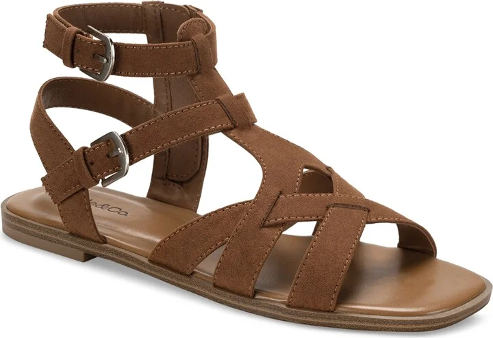 Style & Co Women's Storiee Gladiator Flat Sandals, Created for Macy's