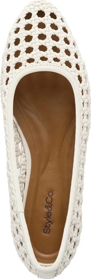 Style & Co Women's Tessa Flat Woven Flats, Exclusively at Macy's - Image 4