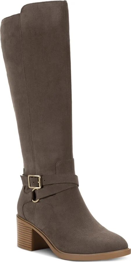 Style & Co Women's Uticaa Belt Heel Boots, Created for Macy's