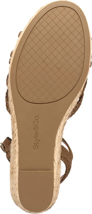 Style & Co Women's Vanaa Wedge Sandals, Exclusively at Macy's - Image 6