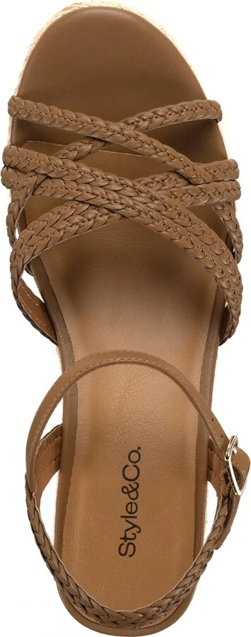 Style & Co Women's Vanaa Wedge Sandals, Exclusively at Macy's - Image 7