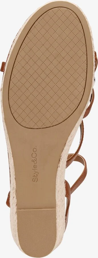 Style & Co Women's Vernn Embellished Wedge Sandals, Exclusively at Macy's - Image 4