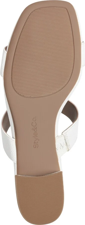 Style & Co Women's Victoriaa Double Band Block Heel Dress Sandals, Created for Macy's - Image 2