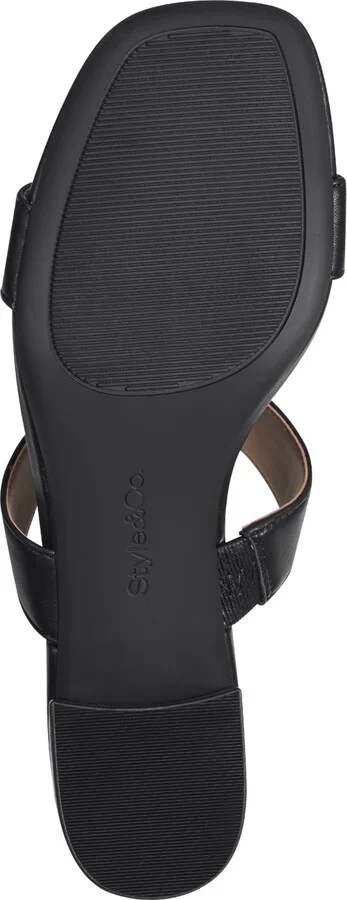 Style & Co Women's Victoriaa Double Band Block Heel Dress Sandals, Created for Macy's - Image 6
