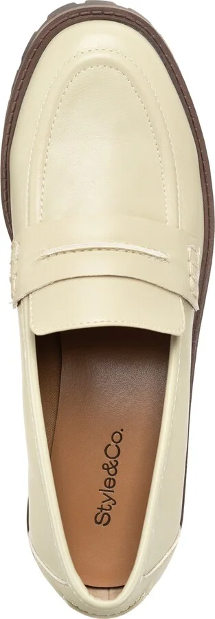 Style & Co Women's Wandaa Slip-On Lug Loafer Flats, Created for Macy's - Image 4