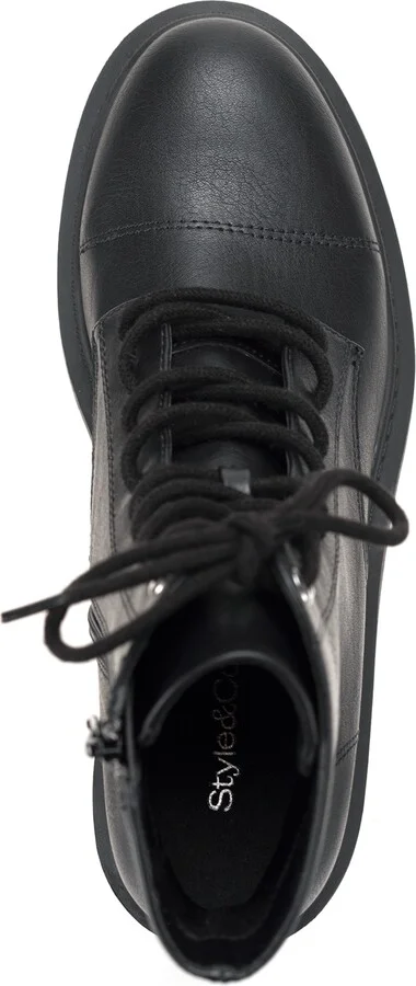 Style & Co Women's Zaharaa Platform Lace-Up Boots, Created for Macy's - Image 9