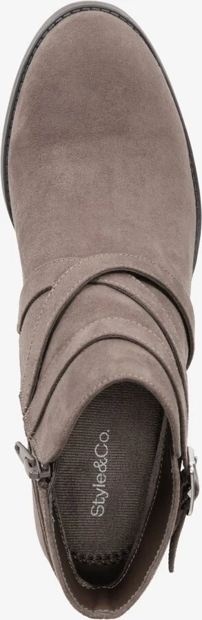 Style & Co Women's Zetaa Strappy Belt-Heel Booties, Created for Macy's - Image 4