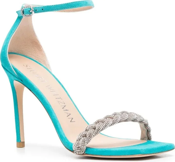 Sue 100mm braided-strap sandals - Image 2